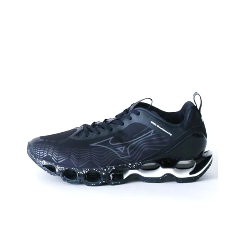 White Mountaineering x Mizuno Pro Low-Top Running Shoes Men's Blue-0