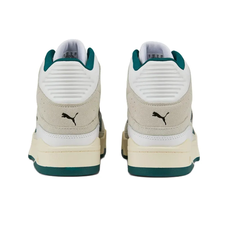 PUMA Slipstream Mid Heritage White Green-4