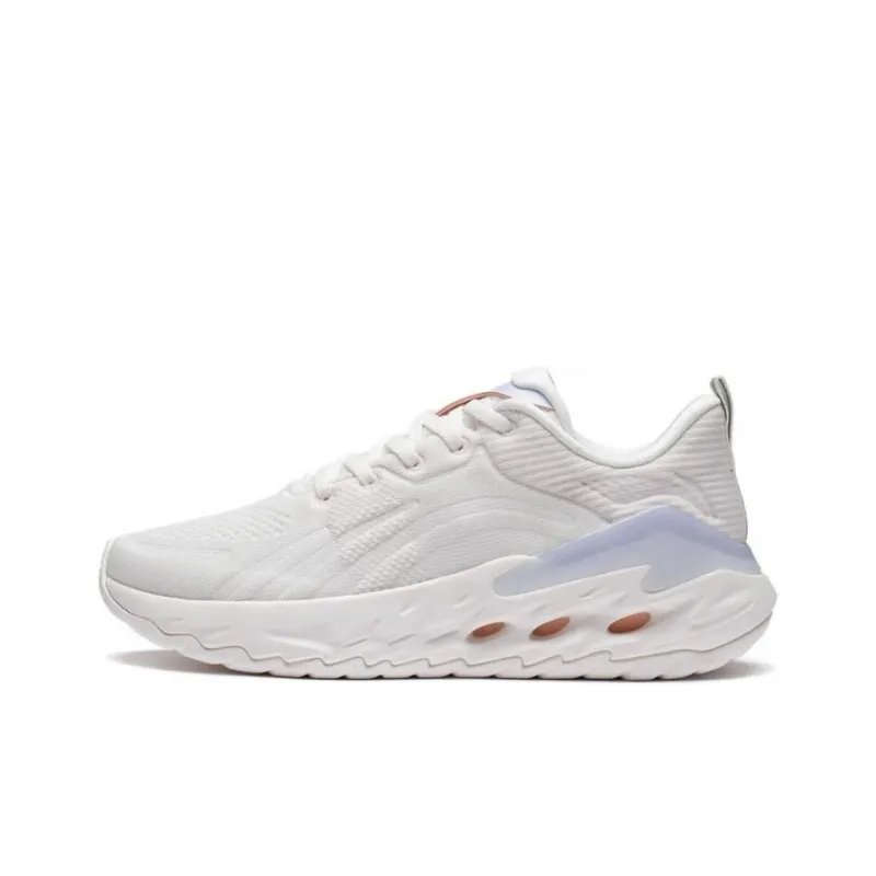LiNing Yuedong 1.0 Durable Breathable Low Top Running Shoes Women's White-0