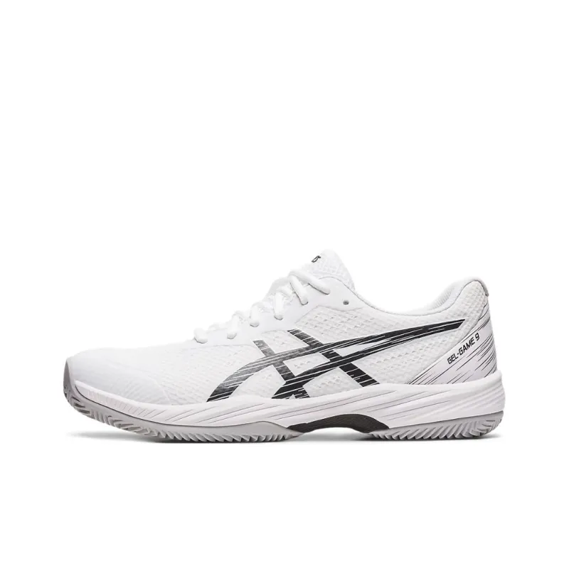 Asics Gel Game 9 Clay/OC White Black-0
