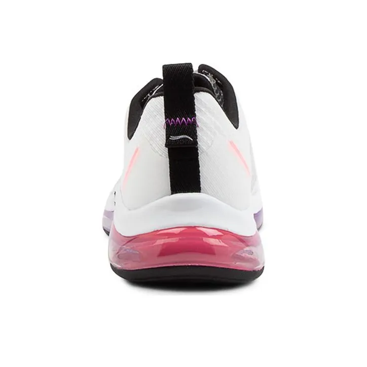 Skechers Skech-Air Element 2.0 Slip-Resistant Low-Top Running Shoes Women's White Pink Purple-4