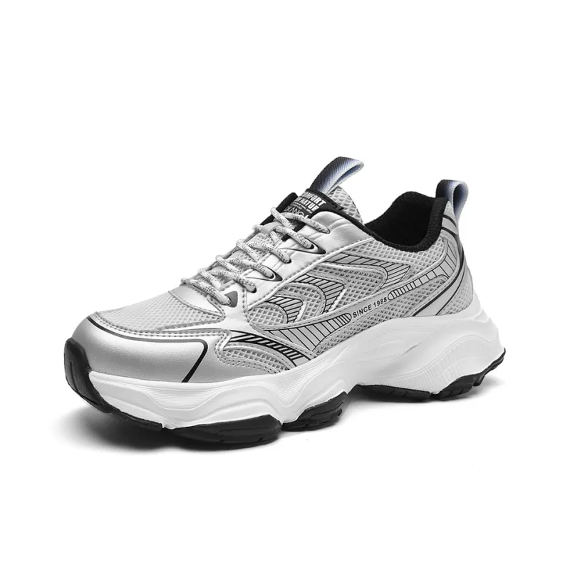 AOKANG Height Increasing Wear-Resistant Breathable Slip-Resistant Low-Top Chunky Sneakers Men's-10