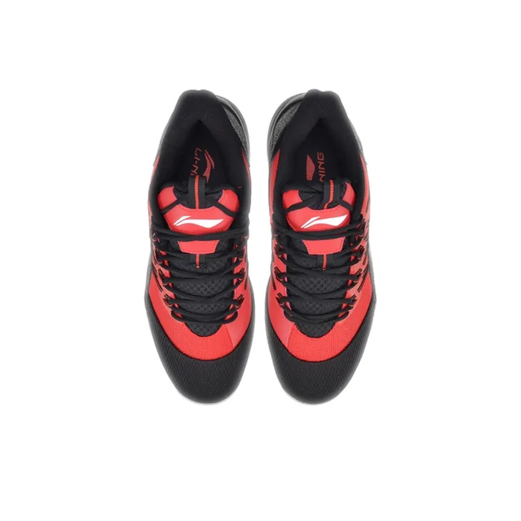LiNing Star Speed Cushioning Rebound Low Top Basketball Shoes Men's Vermilion-3