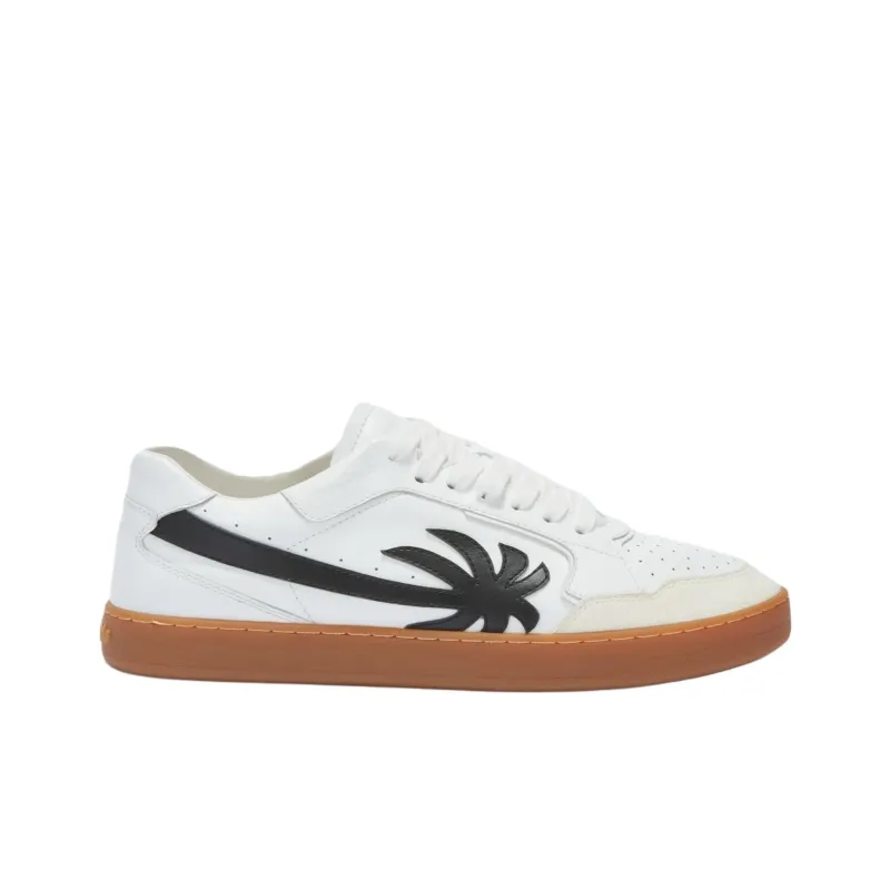 PALM ANGELS New Palm One White Black Gum-1