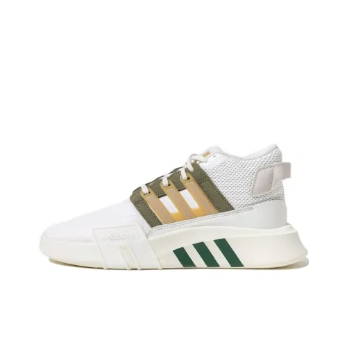 Adidas Originals EQT Casual Shoes Unisex Mid-Top White/Brown/Green/Brown