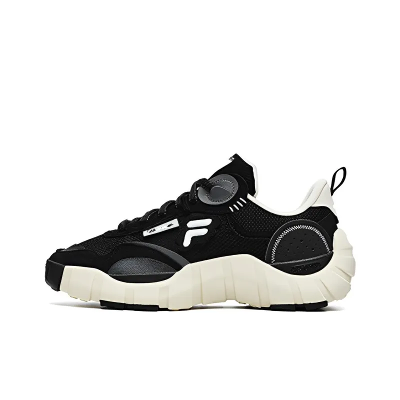 FILA FUSION X N21 Bone Sneakers 'Black White'-0