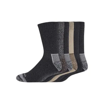 Dickies Mid-Calf Socks Men's 6 Pack Black