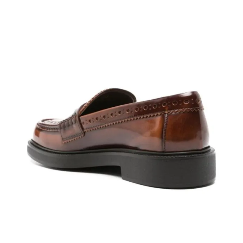 TOD'S Loafers Women's Red Brown-3