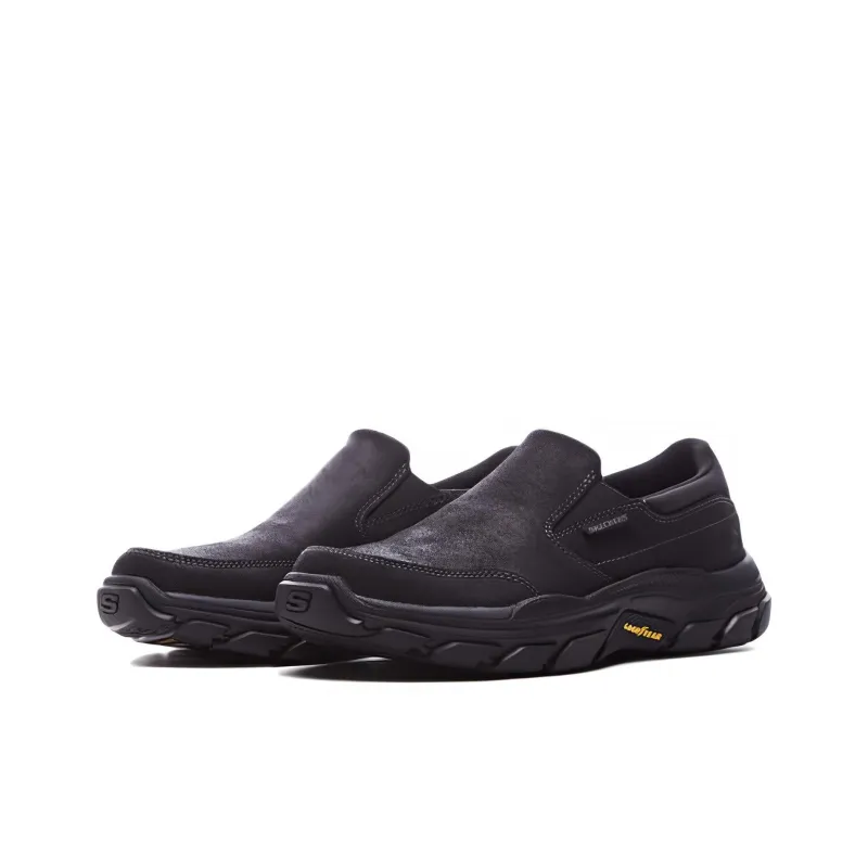 Skechers Relaxed Fit Respected 'Pure Black'-3