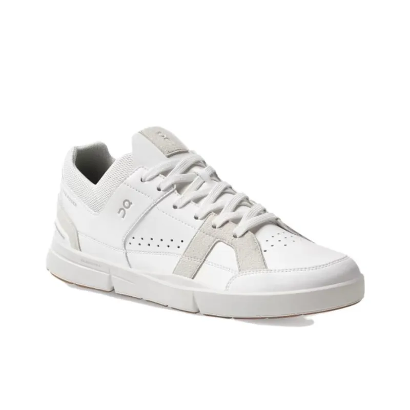 On ClubTHE ROGER Low Top Skateboard Shoes Men's White-2
