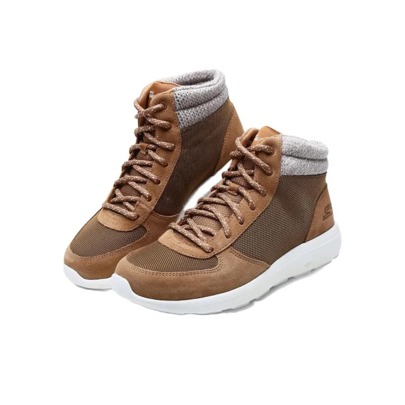 Skechers ON THE GO City 2 Anti-Slip Wear-Resistant Mid-Top Sports Casual Shoes Women's Chestnut-2