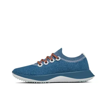 Allbirds Wool Dasher Slip-Resistant Low-Top Running Shoes Men's Glacier Blue