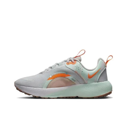 Nike React Escape Run 2 Running Shoes Women's Low-Top Photon Dust/Mint Foam/Metallic Tin/Total Orange