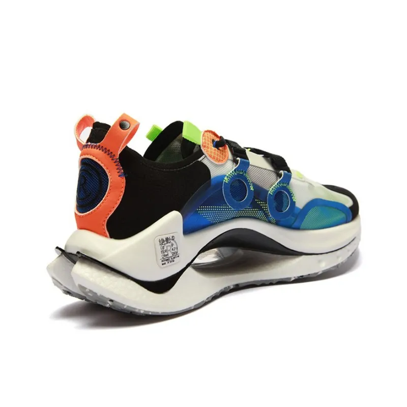 LiNing Jueying CRC Casual Shoes Men Low Top Ivory/Crystal Blue/Black-3