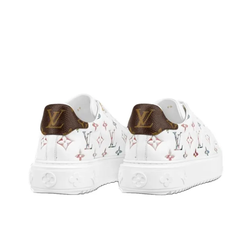 LOUIS VUITTON Time Out Sneakers 'Colorful Monogram' Women's-4