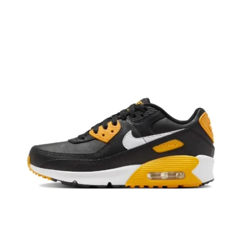 Nike Air Max 90 Leather GS 'Black University Gold'-0