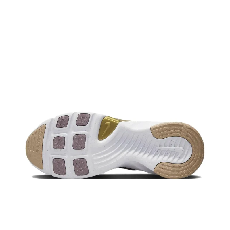 Nike SuperRep Go 3 Next Nature Flyknit Premium 'Olive Grey Metallic Copper' Women's-5
