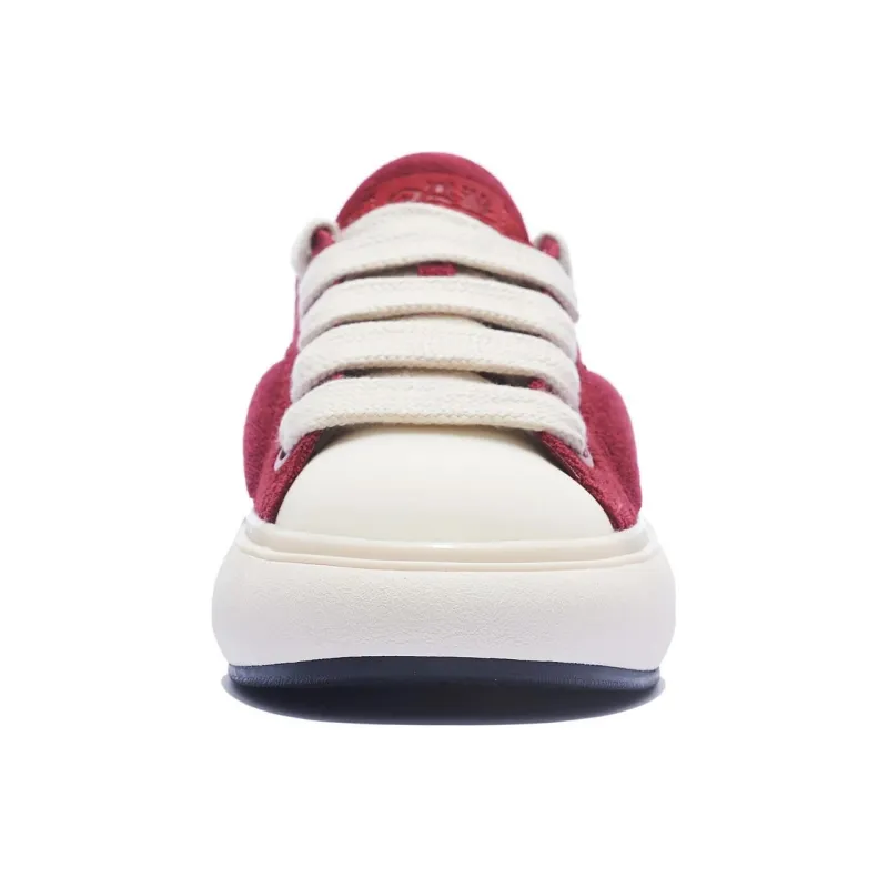 LiNing Yun You C4D Anti Slip Wear Resistant Low Top Sports Casual Shoes Men's Red-4