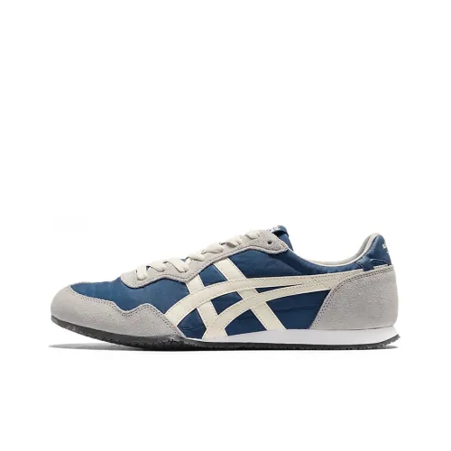 Onitsuka Tiger Serrano Casual Shoes Unisex Low-Top Gray/Blue