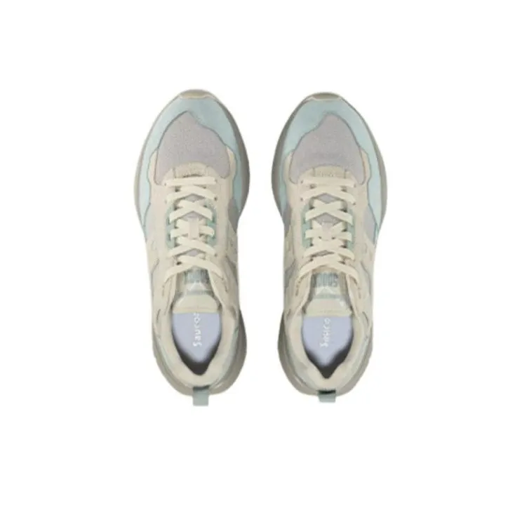 Saucony Shadow 5000 Cushioning Anti Slip And Wear Resistant Low Top Athletic Shoes Unisex Gray Blue Brown-3