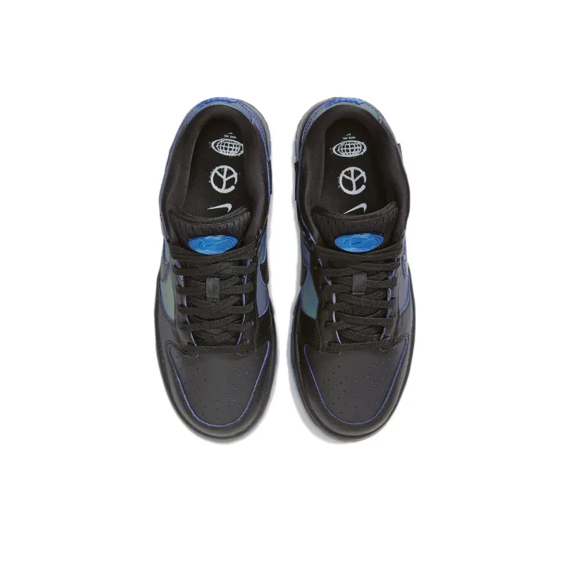 Nike Dunk Low Black Royal Iridescent Women's-3