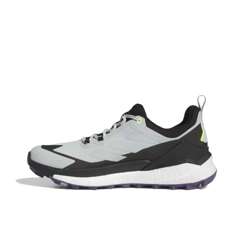 Adidas Terrex Free Hiker 2.0 Low Gore Tex Wonder Silver Lucid Lemon-0