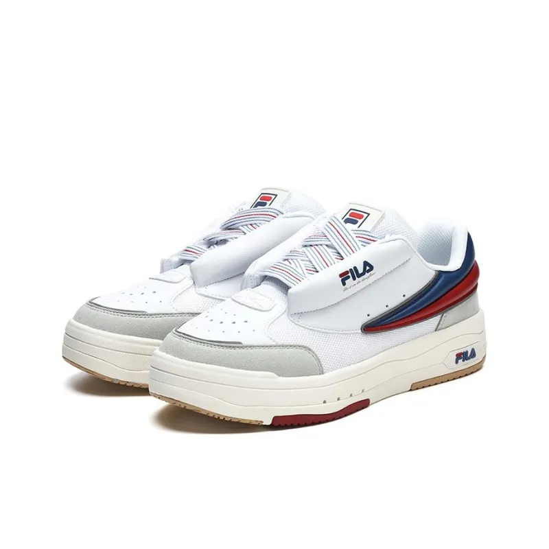 FILA Mix Casual Shoes 'White Grey Blue' Women's-2