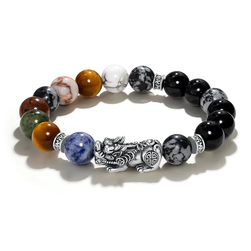 VOEX Map Stone Jade Bracelets Unisex-0