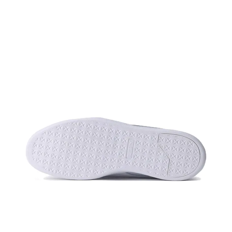 PUMA Basket Classic Anti Slip Wear Resistant Low Top Skateboard Shoes Unisex White Green-4