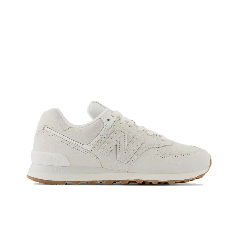 New Balance 574 White Tan-1