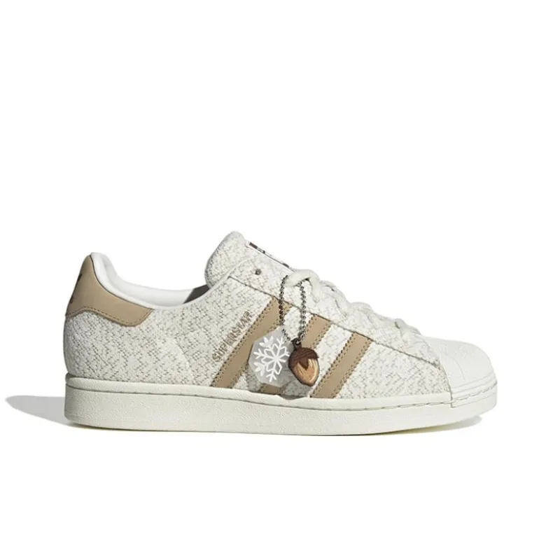 adidas originals Superstar White Khaki Women's-1
