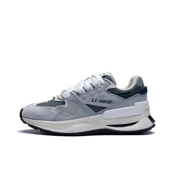 LiNing 001 Innocence V2 Innocent V2 Durable Breathable Low Top Sports Casual Shoes Women's Gray Blue