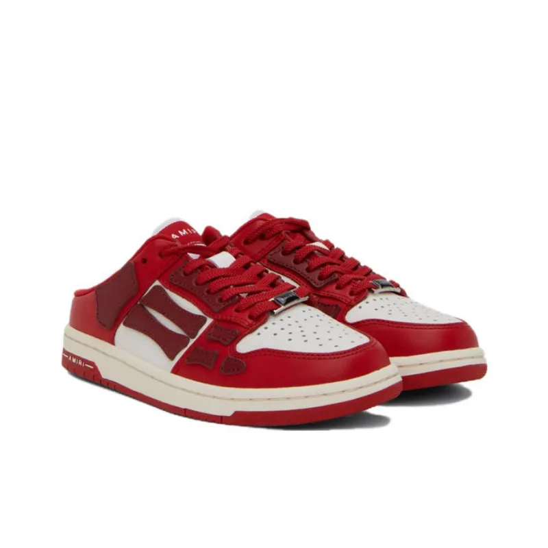 AMIRI Women's Skel Top Mule 'Red'-1