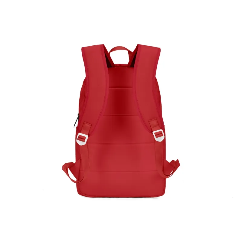 HINY Polyester Backpack Unisex Red-2