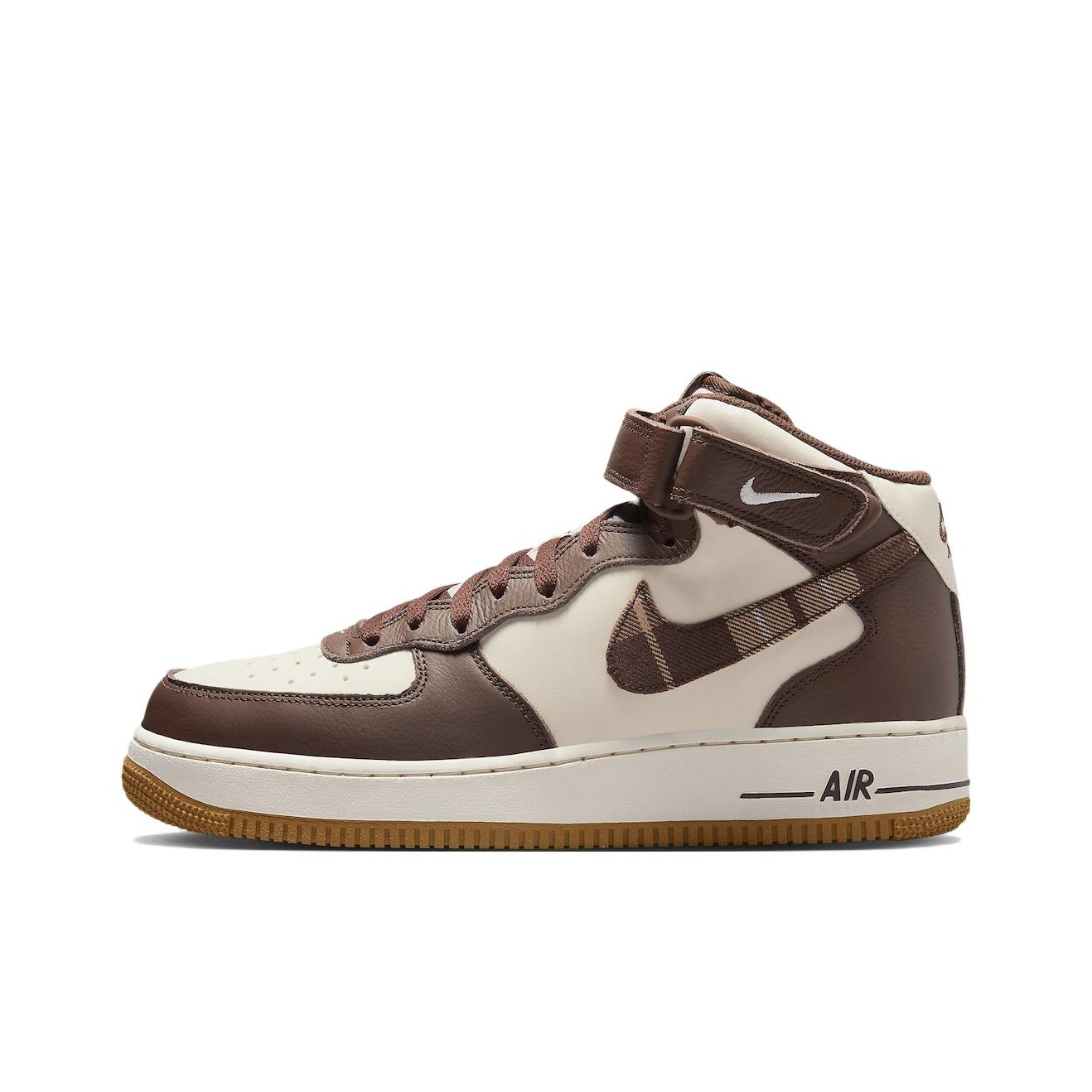 Nike outlet Air Force 1 Mid 07 QS Chocolate Mens Size 9.5