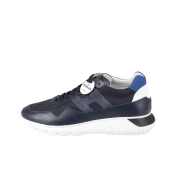 HOGAN Interactive³ Wear-Resistant Low-Top Casual Shoes Men's Blue