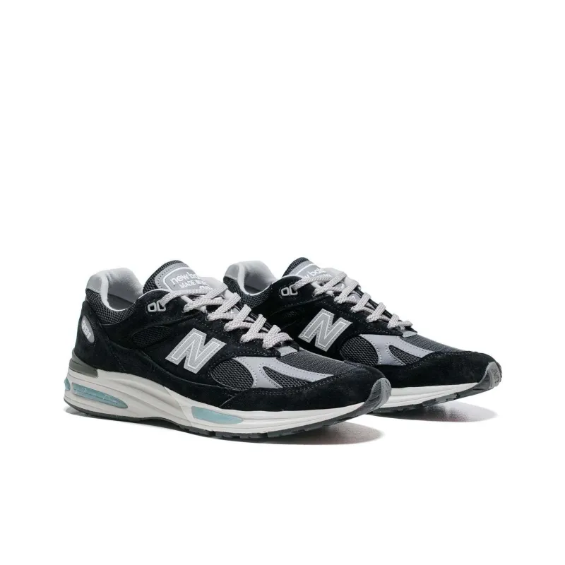 New Balance 991v2 MiUK Black Grey-2
