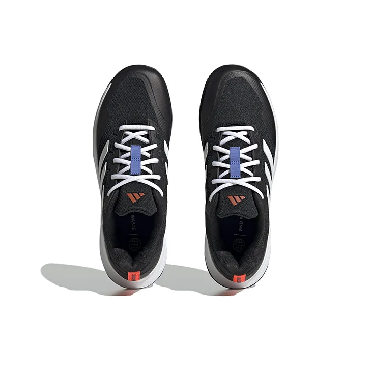 Adidas Gamecourt 2.0 'Black White Red'-4