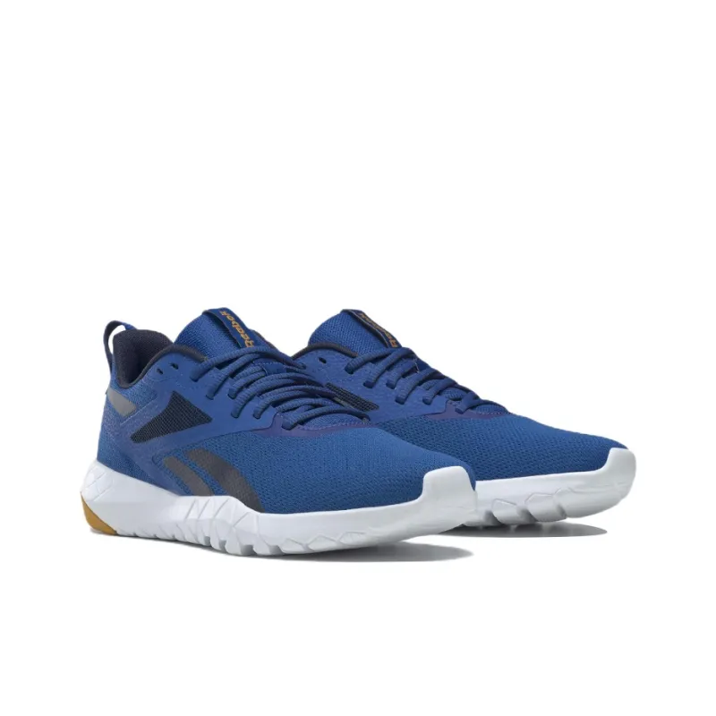 Reebok Flexagon Force 4 Anti-Slip Wear-Resistant Low-Top Training Shoes Blue Black Brown-2