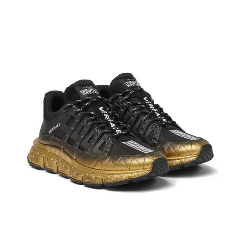 VERSACE Trigreca Sneaker Black Gold-1