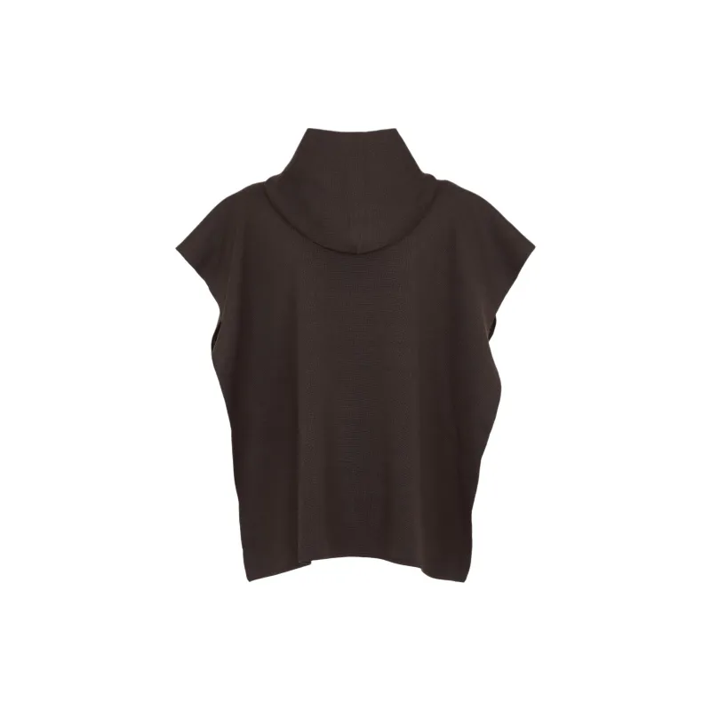 FENDI Hooded Stretch Poncho-1