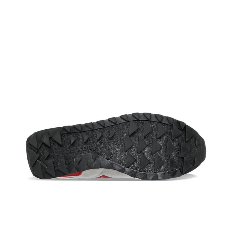 Saucony Shadow Original Original Anti-Slip Wear-Resistant Low-Top Running Shoes Red Gray-4