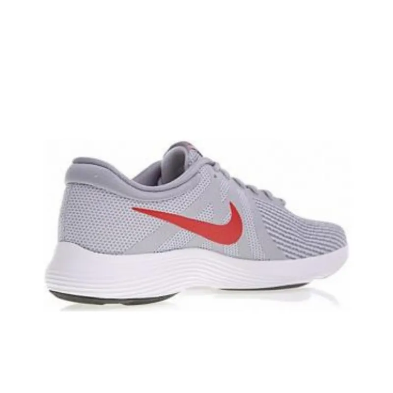 Nike Revolution 4 Wolf Grey/Gym Red Stealth-3
