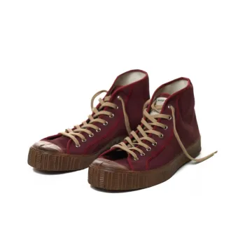 SPALWART Special Mid Stylish Skateboarding Shoes Unisex Burgundy