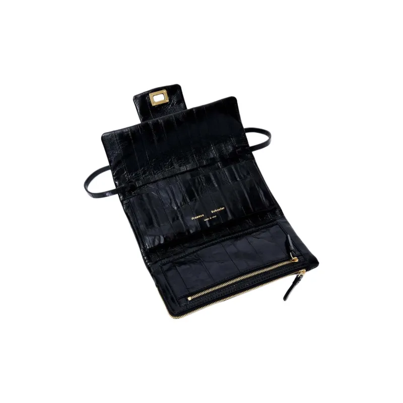 PROENZA SCHOULER Smooth Finish Eel Handbag Shoulder Bag Women's Black-3