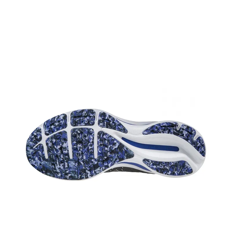 Mizuno Wave Rider 25 4E Wide 'Grey Blue'-3