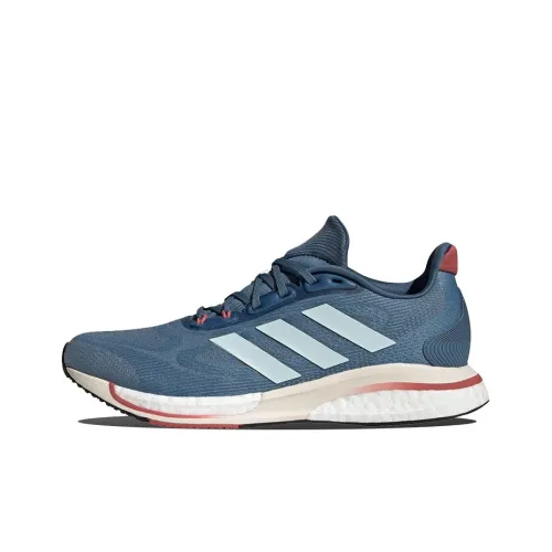 Adidas Supernova+ Running Shoes Women's Low-Top Blue/Red/White