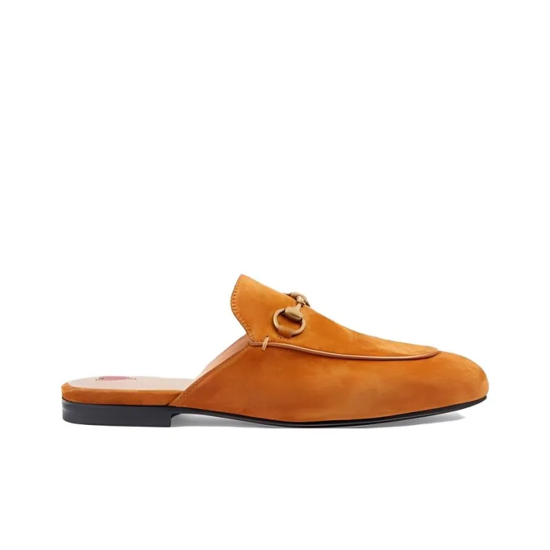 GUCCI Princetown Stylish Sandals Women's Brown-1