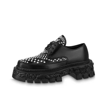 LOUIS VUITTON Derby Lv Baroque Shoes 'Black'