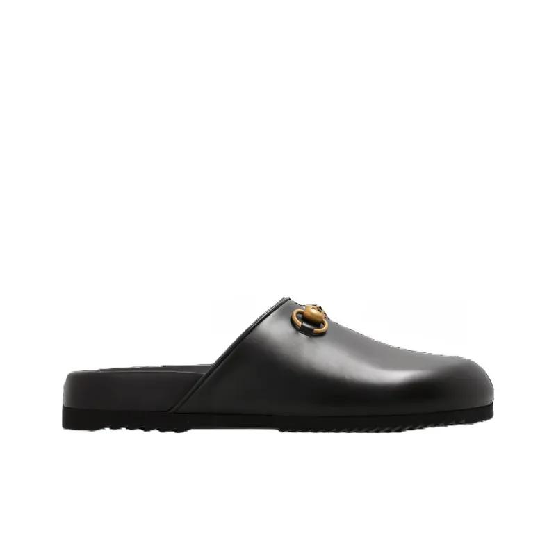 GUCCI Women's Horsebit Slipper 'Black' Women's-1